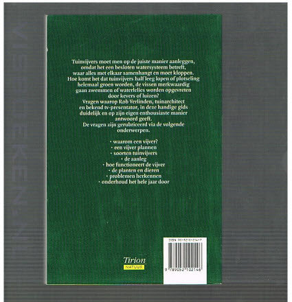 Rob Verlinden over Tuinvijvers