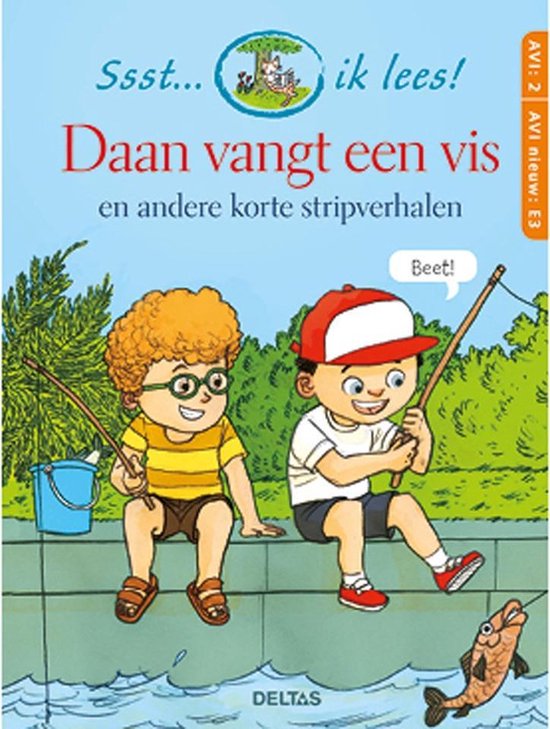 Ssst... Ik Lees! - Daan vangt een vis en andere korte stripverhalen