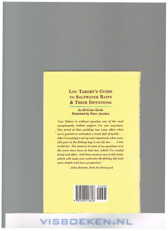 Lou Tabory's Guide to Saltwater Baits and Their Imitations: An All Color Guide
