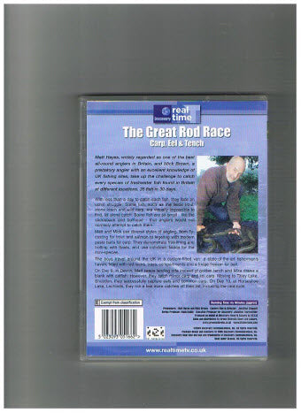 DVD - The Great Rod Race -- Carp, Eel & Tench