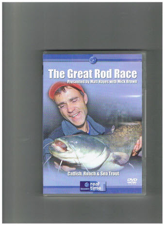 DVD - The Great Rod Race -- Catfish, Roach & Sea Trout