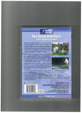 DVD - The Great Rod Race -- Chub, Barbel & Grayling