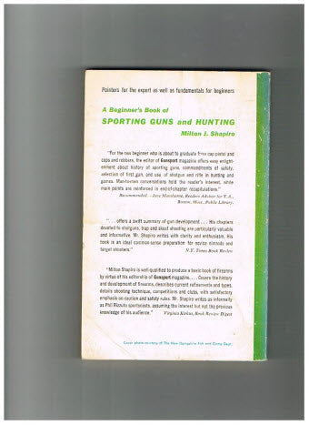 Sporting Guns and Hunting, a Beginner's Book