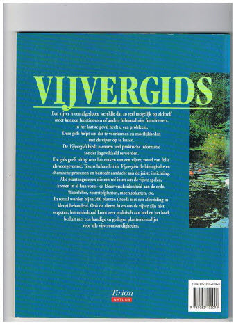 Vijvergids -- Praktische gids over Aanleg, Onderhoud, Beplanting en Dierenleven