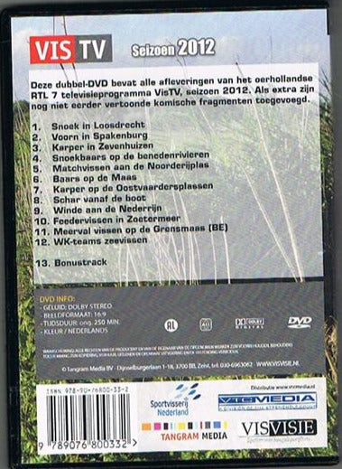 DVD VisTV 2012 ( dubbel dvd )