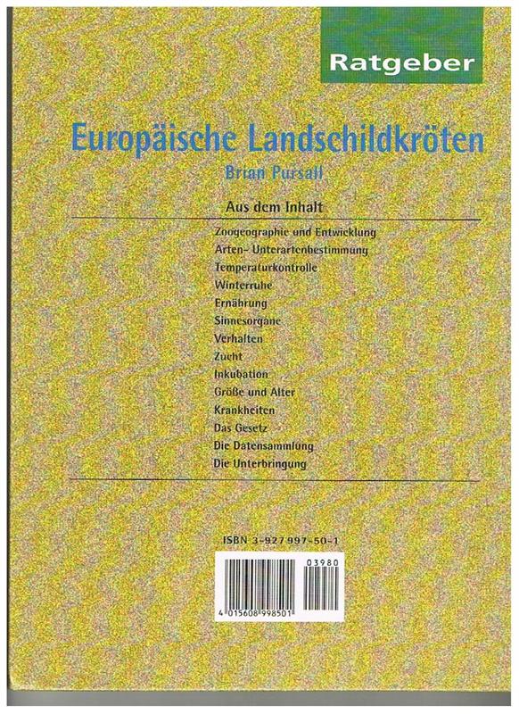 Europäische Landschildkroten