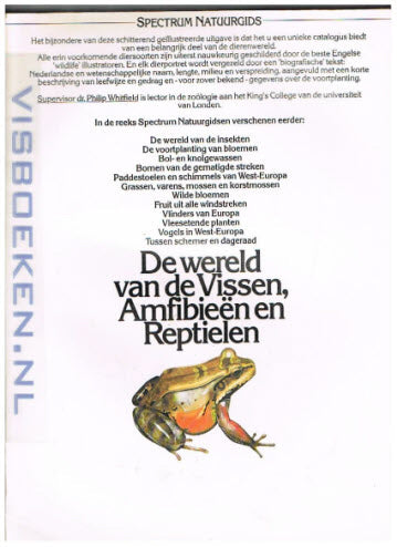 De Wereld van de Vissen, Amfibieen en Reptielen
