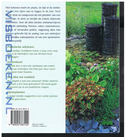 Minivijvers, Water in de Tuin