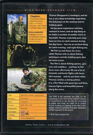 Sea Trout in Rivers - Spin Fishing