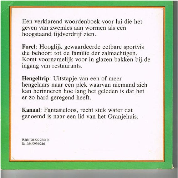 Vis'sen - Verklarend woordenboek voor vissers