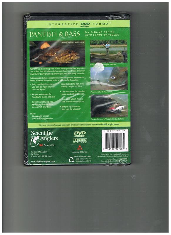 DVD Panfish & Bass - Fly Fishing Basics