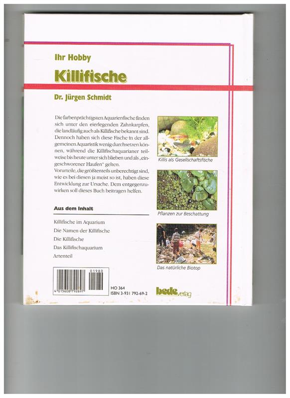 Killifische - Ihr Hobby Aquarienbuch Serie