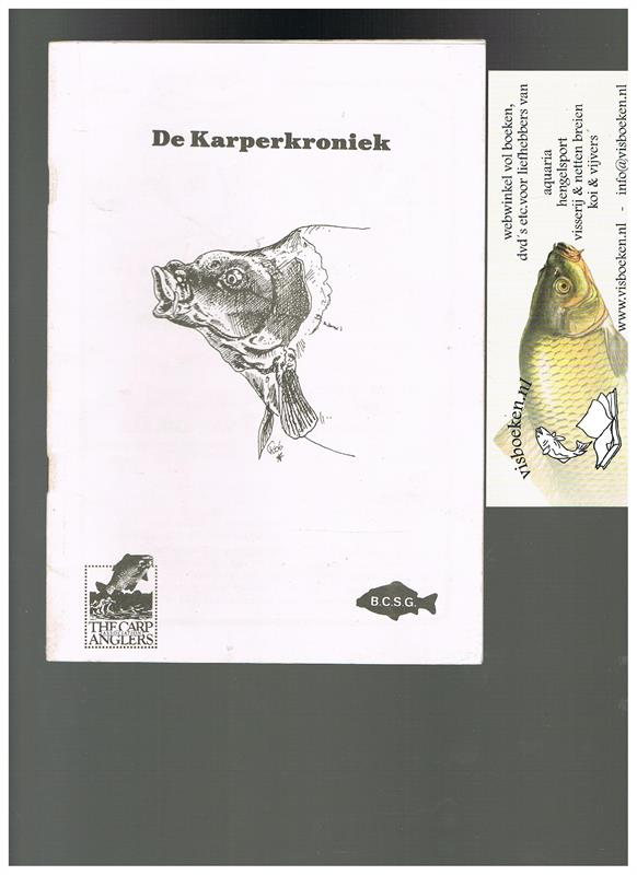 Kopie - De Karperkroniek 3 Carp Anglers' Association