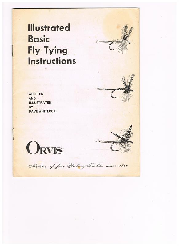 Illustrated Basic Fly Tying Instructions