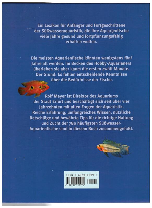 Lexikon Süßwaser-Aquarienfische (Hardcover)