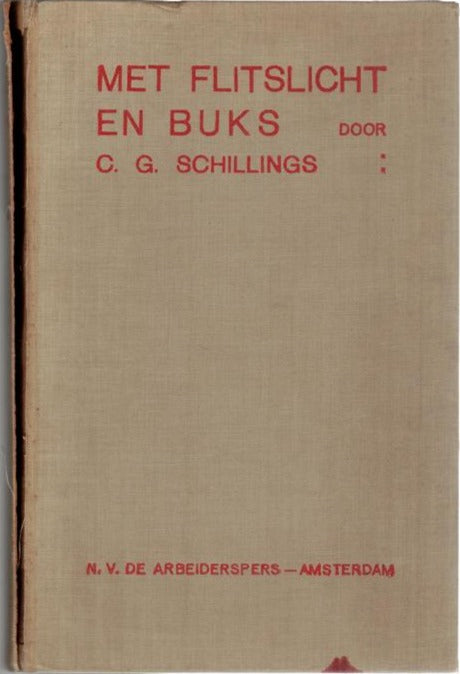 Met flitslicht en buks ( 1925 )