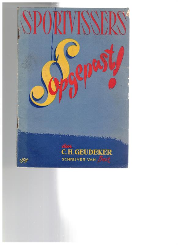 Sportvissers opgepast! ( 1941)