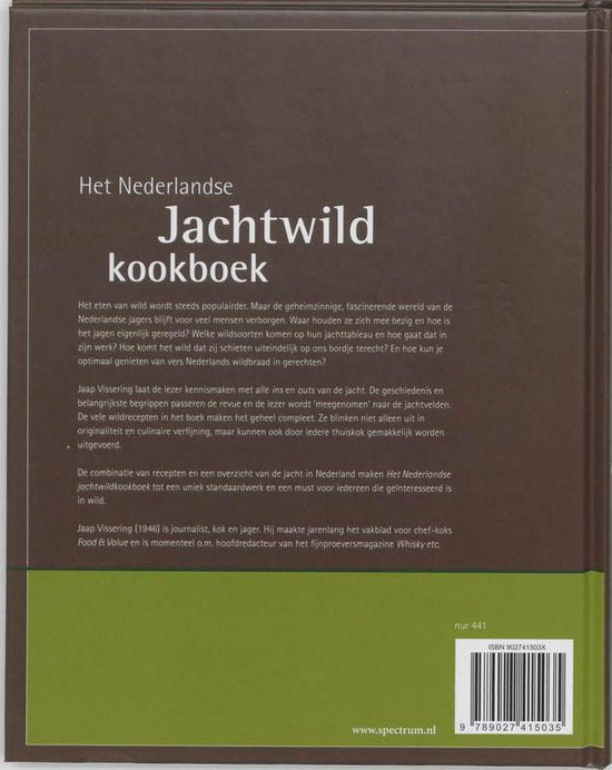 Het Nederlandse Jachtwild kookboek