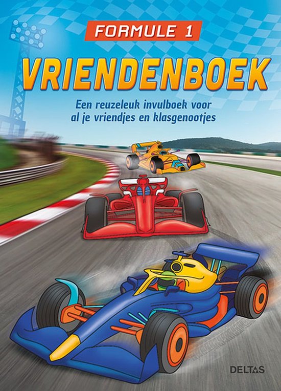 Formule 1 vriendenboek - Deltas - Hardcover