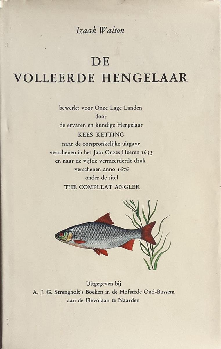 De Volleerde Hengelaar / The Compleat Angler