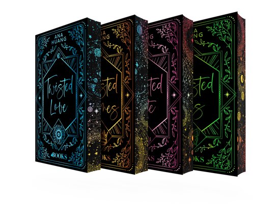 Limited edition Twisted Love Games Hate Lies -- Limited edition set with sprayed edges