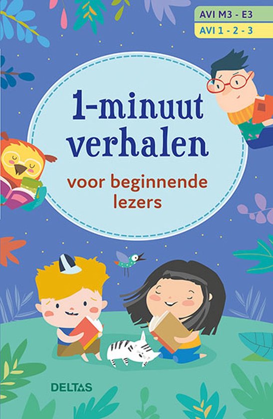 1-Minuut Verhalen voor de Beginnende Lezer   --  Boek AVI M3-E3