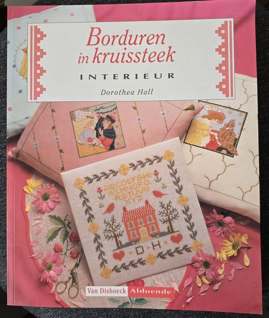 Borduren in kruissteek interieur