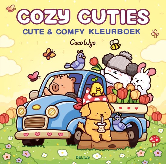 Cozy Cuties - Cute & Comfy kleurboek Coco Wyo