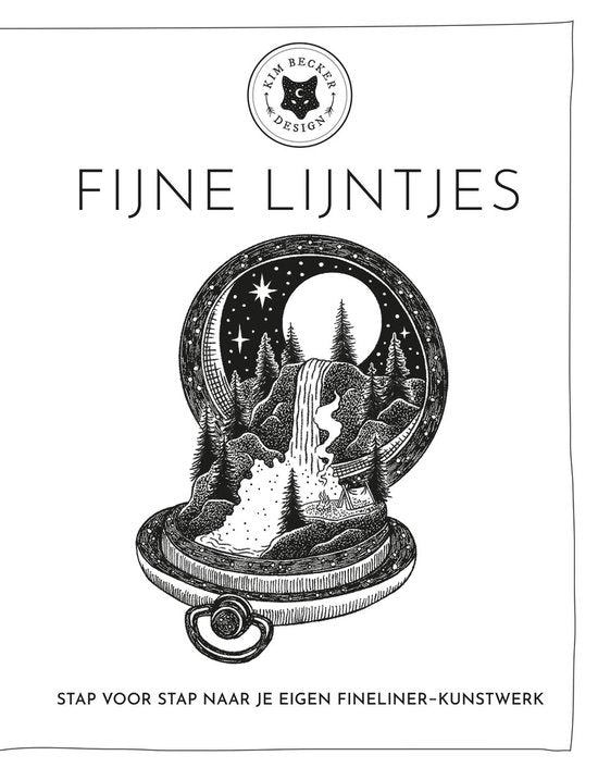 Fijne lijntjes Stap voor stap naar je eigen fineliner-kunstwerk