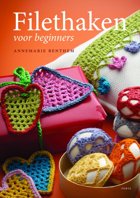 Filethaken voor beginners Kleurrijke creaties voor in huis