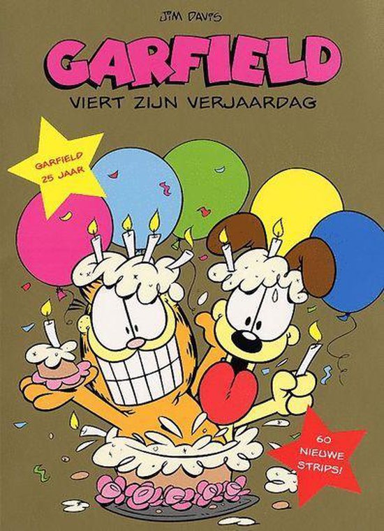Garfield Viert Zijn Verjaardag