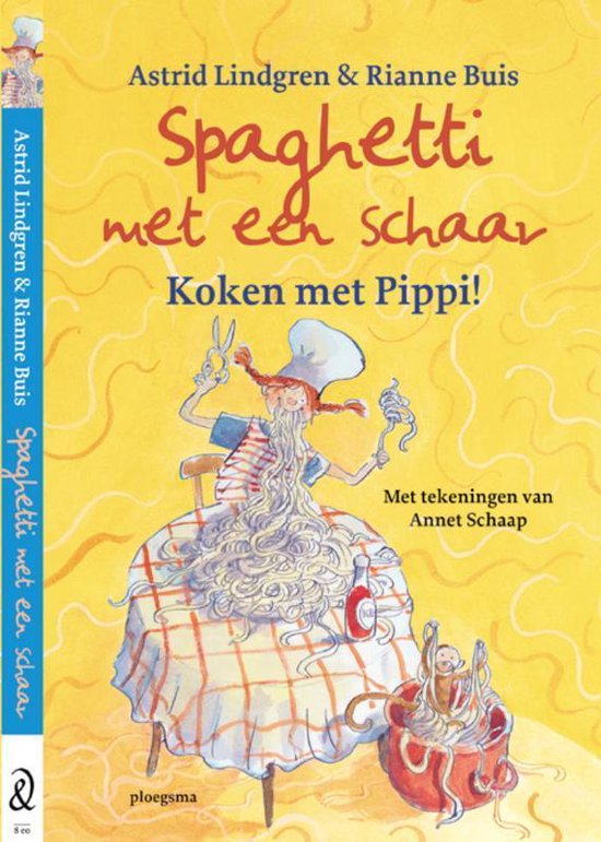 Koken Met Pipi Spaghetti Met Een Schaar kookboek voor kinderen