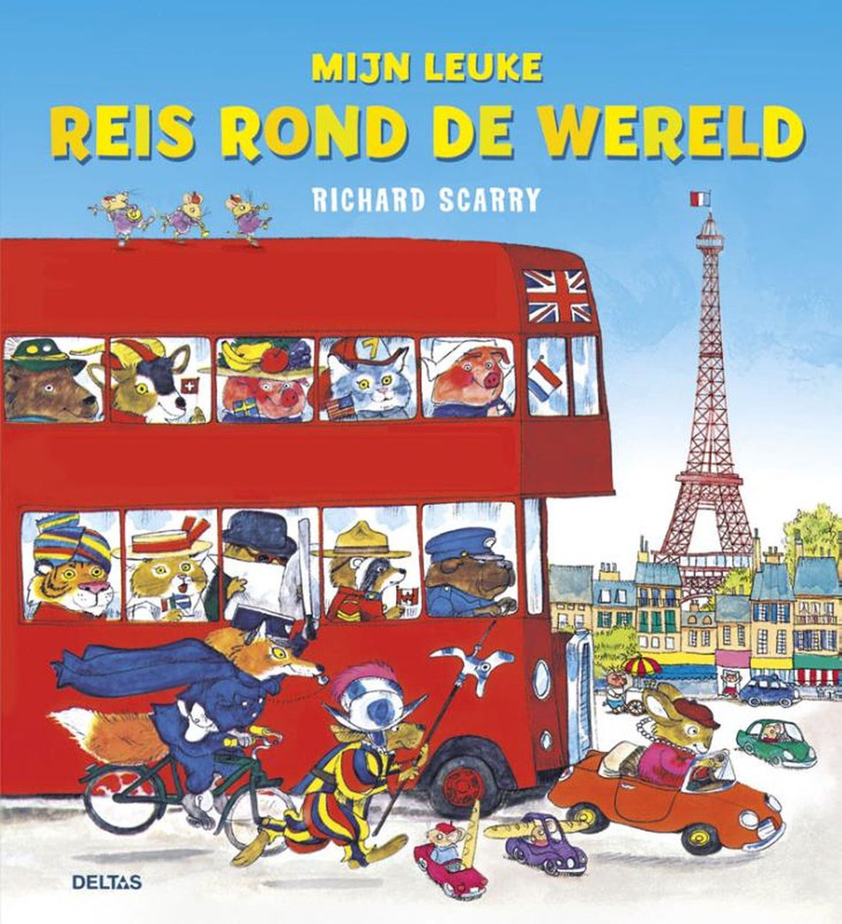 Richard Scarry - Mijn leuke reis rond de wereld