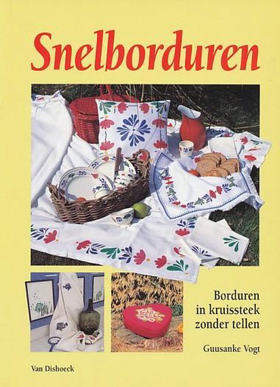 Snelborduren Borduren in kruissteek zonder tellen