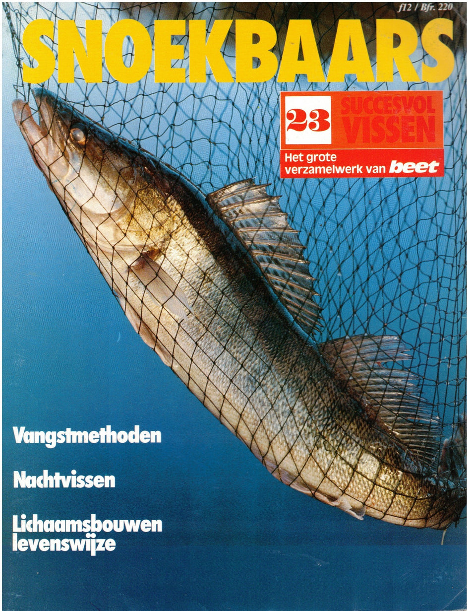 Snoekbaars  -- Succesvol Vissen nr. 23