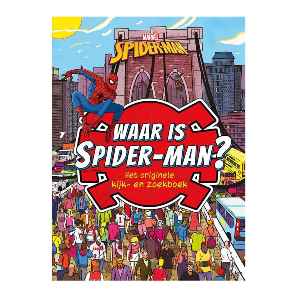 Waar is Spider-man? Kijk- en zoekboek
