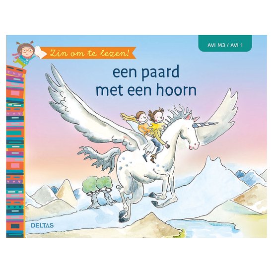 Zin om te lezen! Een paard met een hoorn