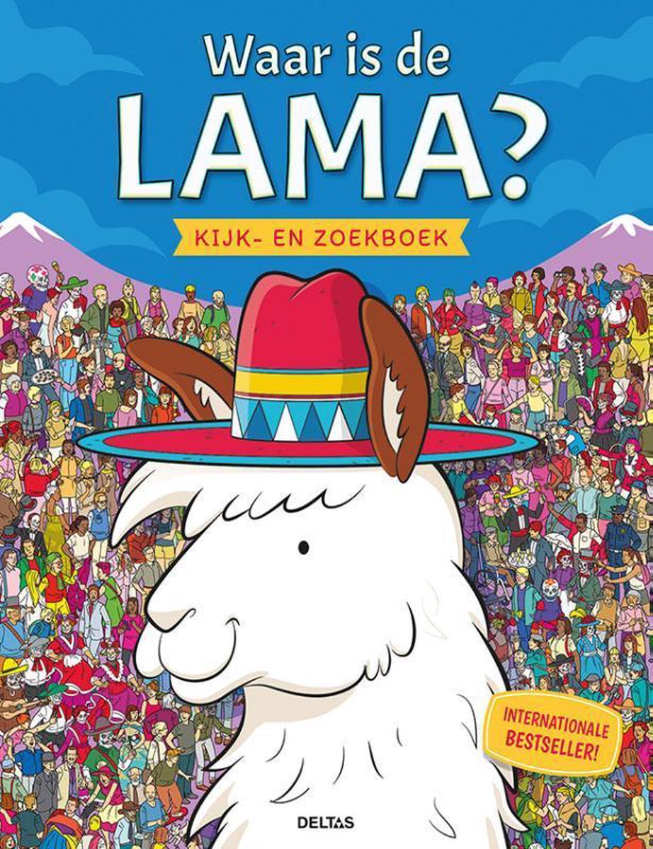Waar is de Lama? Kijk-en zoekboek